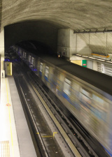 subway in santiago