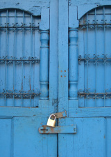 blue-door