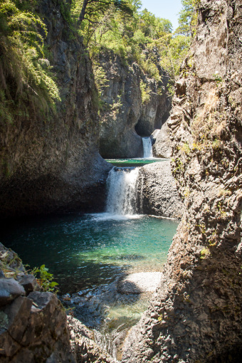 Siete Tazas Waterfalls Chile