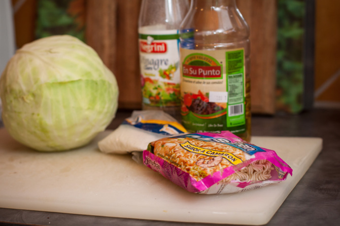 Cabbage Salad Ingredients