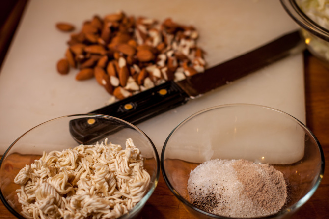 Noodles and Seasoning