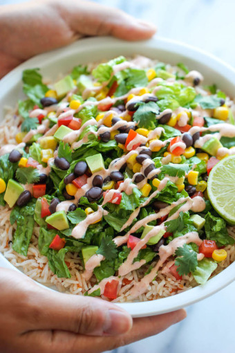 Easy Burrito Bowls