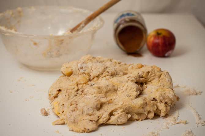 Apple-Scones-dough-ball