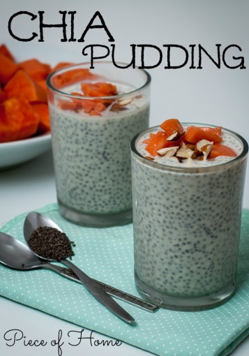 Chia Pudding with Papaya