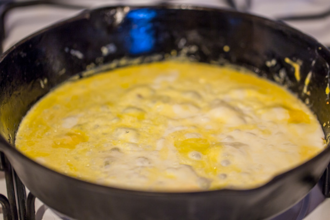 Crunchy Omelette - Cook Omelette