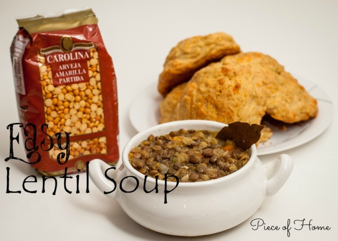 Lentil Soup with Bread FI