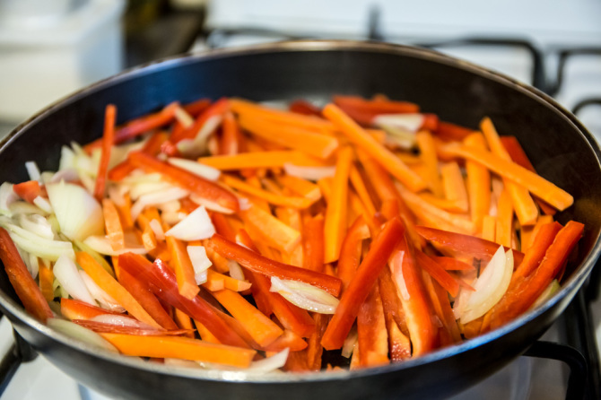 Sweet & Sour Tilapia - Vegetables