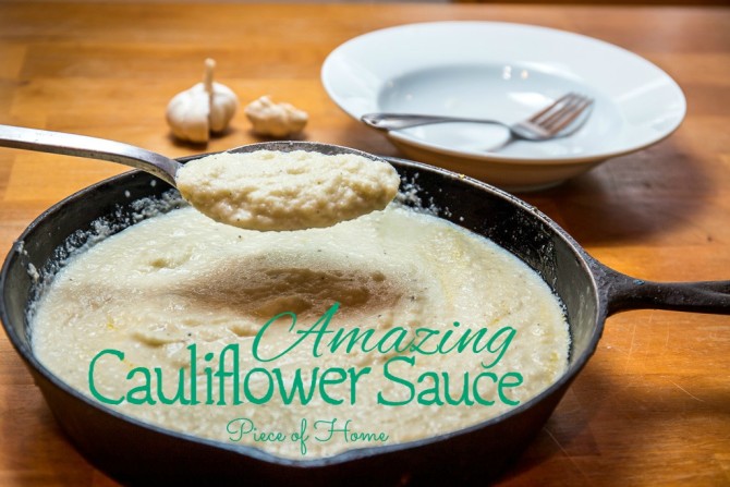 Cauliflower Sauce Piece of Home