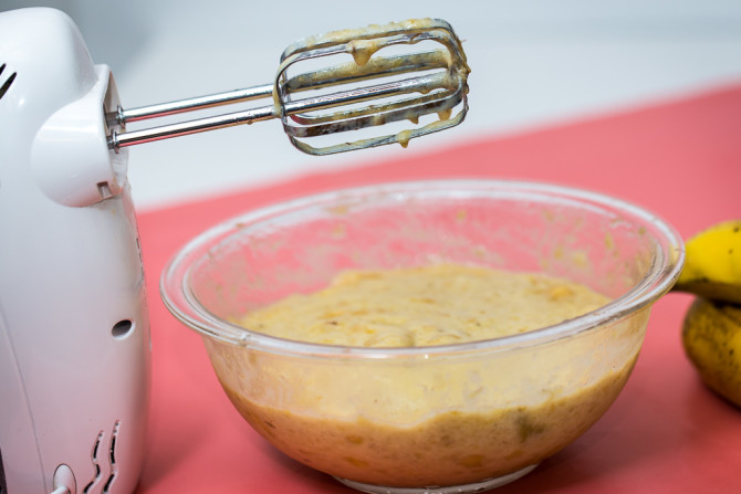 Simple Banana Bread - Dough Mix