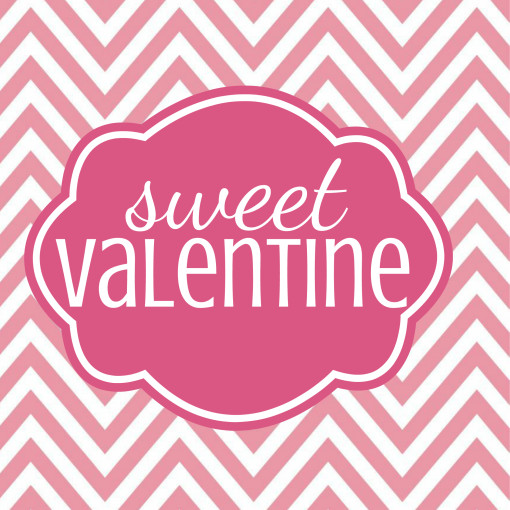 sweet valentine chevron