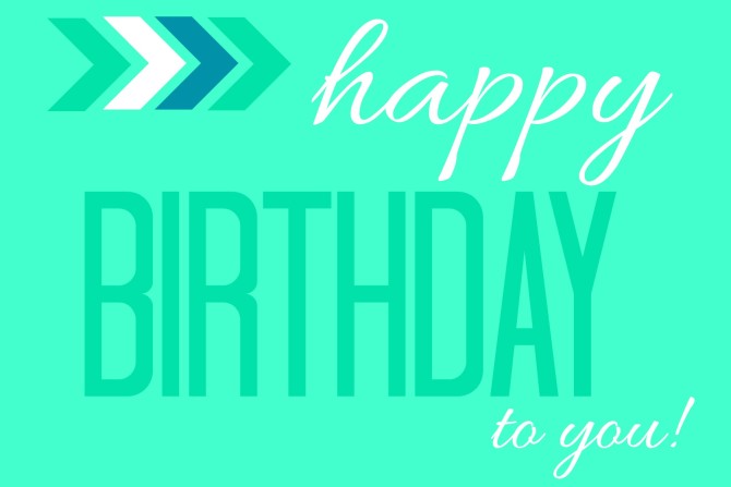 Happy Birthday Gift Tag or Printable