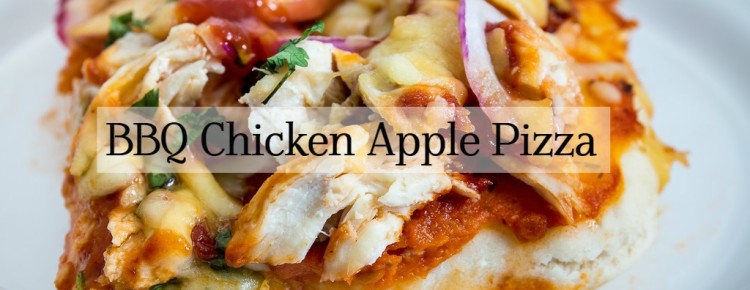 Chicken Apple BBQ Pizza FI