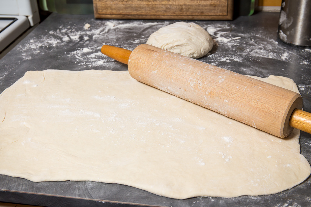 Homemade Pizza Dough - Rolled