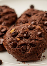 Triple Chocolate Chip Cookies 3